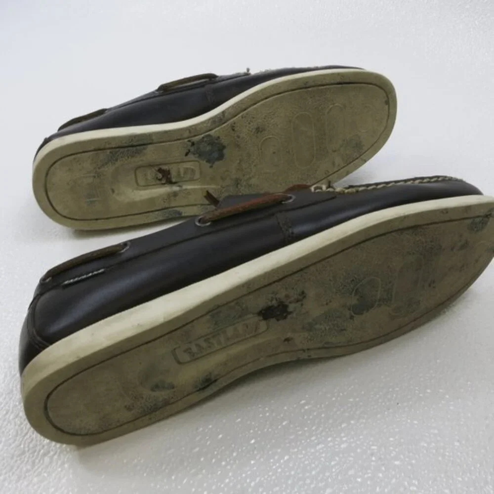 Eastland Seaport Leather Casual Dress Boat Deck Shoes Footwear Men's 9 M
